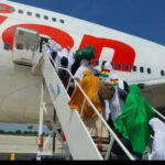 Pilgrims boarding a flight to Saudi for the annual pilgrimage | File photo