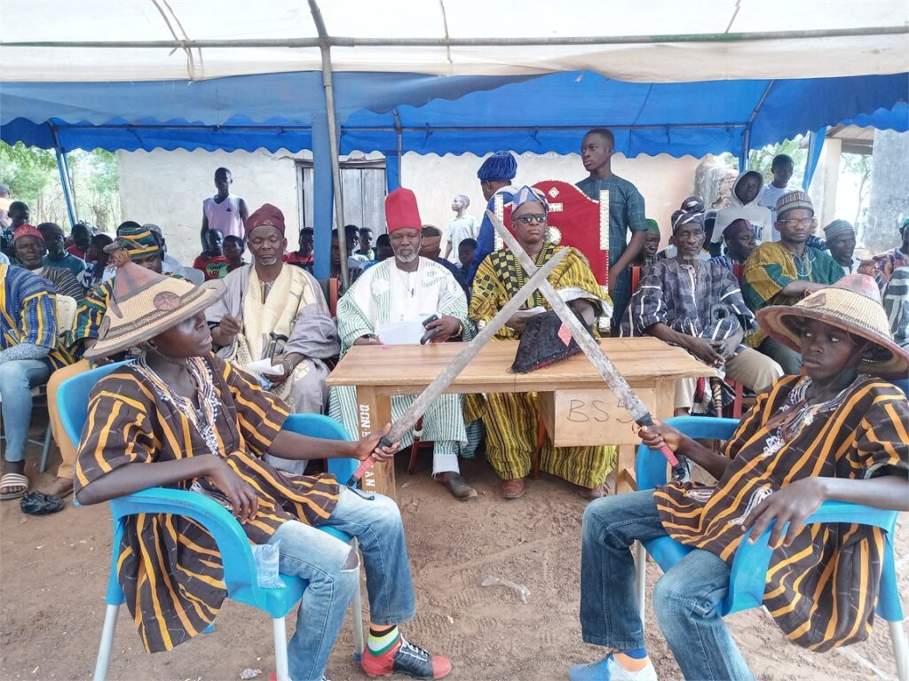 Suke Da-nwan festival 2023 paramount chief Dakui Yiriminoh III and elders